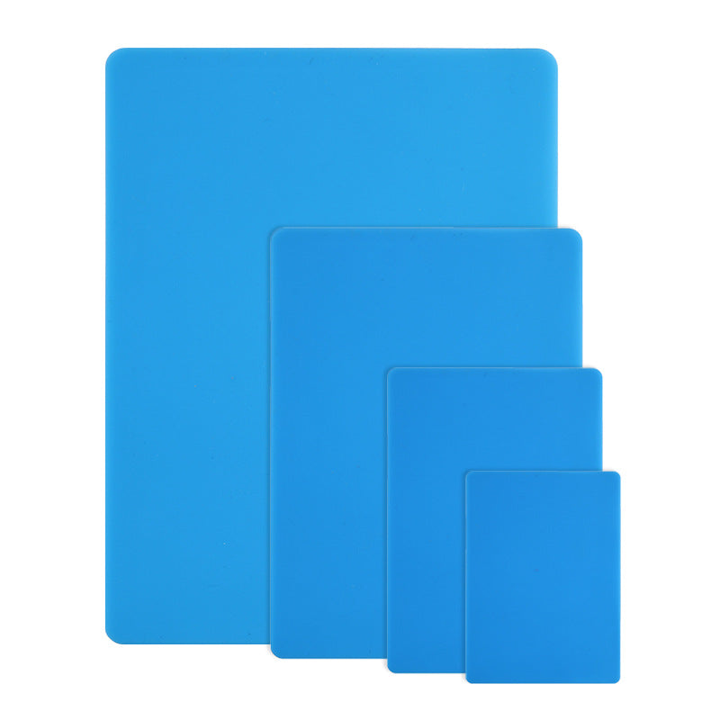 Crystal UV Epoxy Resin Silicone Mat DIY Jewelry Making Desktop Mat Metal Frame Bezel Bottom Mat