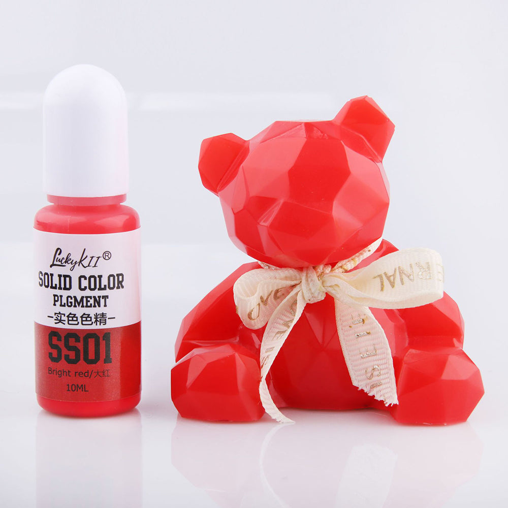 New 18 Colors Liquid Solid Pigment Opaque Pigment Oil Based Colorant Dye For DIY UV Epoxy Resin Art