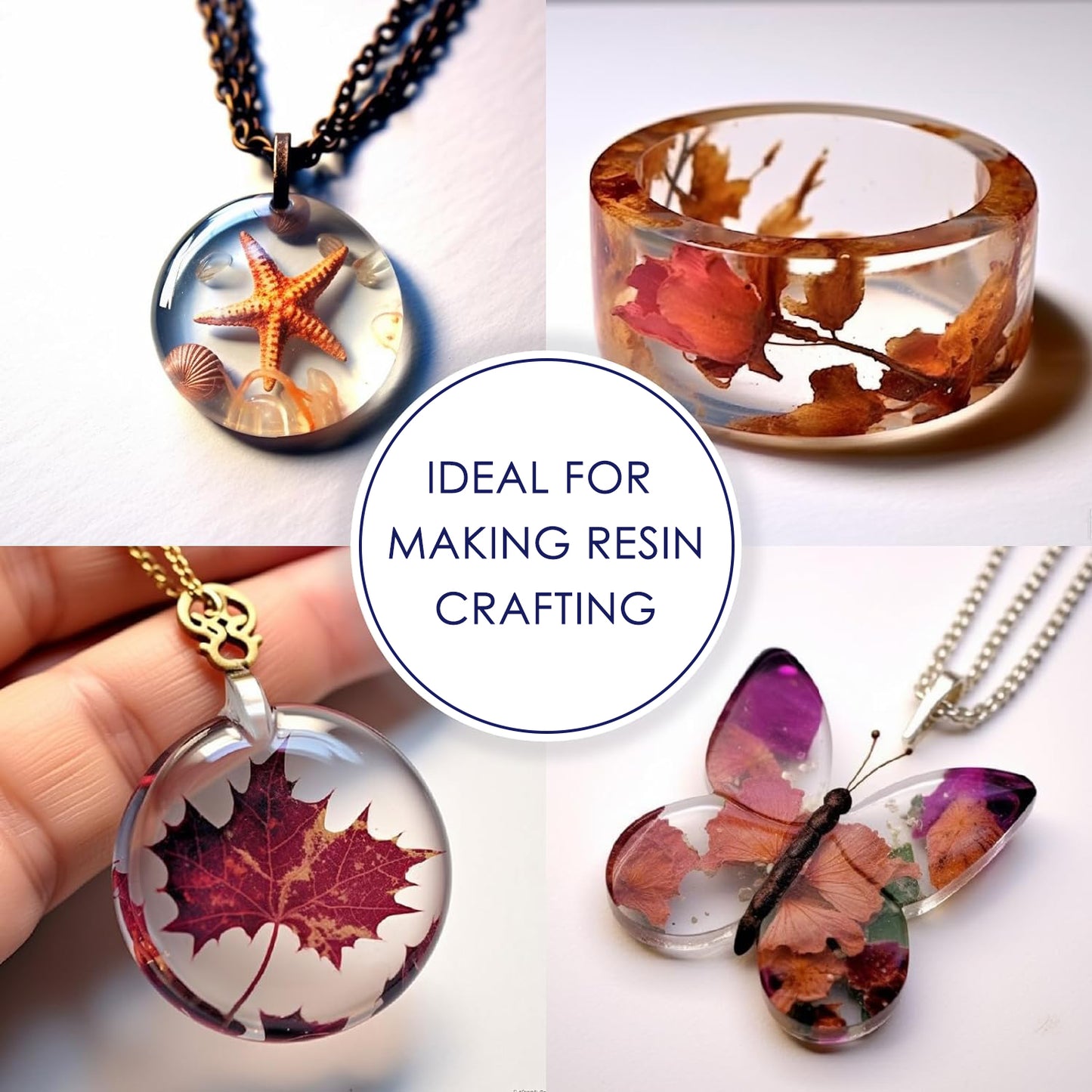 New Upgraded UV Resin Crystal Clear Hard Liquid Acrylic Resin Suitable Art Craft Beginner Making DIY Crafts Jewelry Keychains