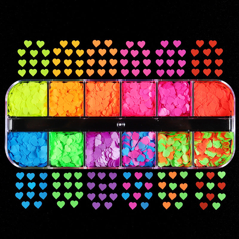 Wholesale Color Nail Art Glitter Sequins Butterfly Love Flowers Stars Manicure DIY Glitter Sequin