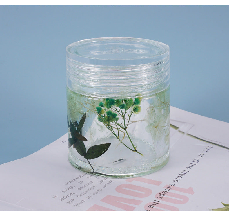 Storage Bottle Mold with Lid for DIY Resin Sealed Jar Making