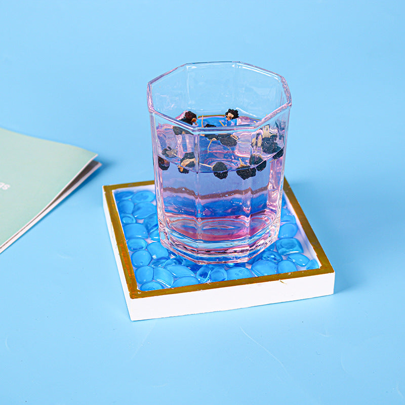 New Mosaic Coaster Silicone Mold for Resin Crafts Home Decoration