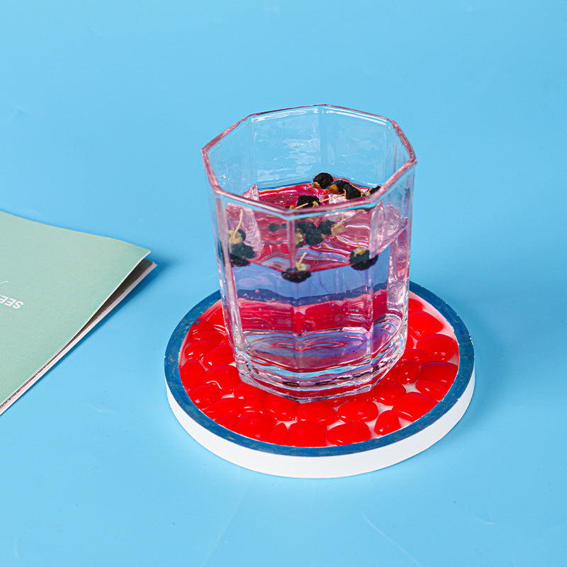New Mosaic Coaster Silicone Mold for Resin Crafts Home Decoration