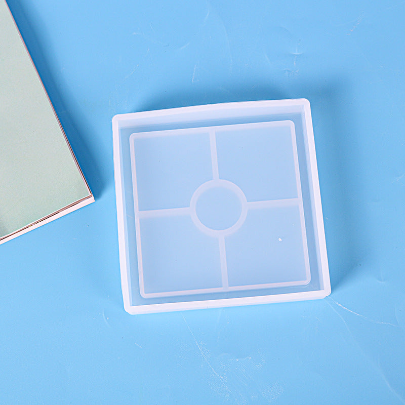 New Mosaic Coaster Silicone Mold for Resin Crafts Home Decoration