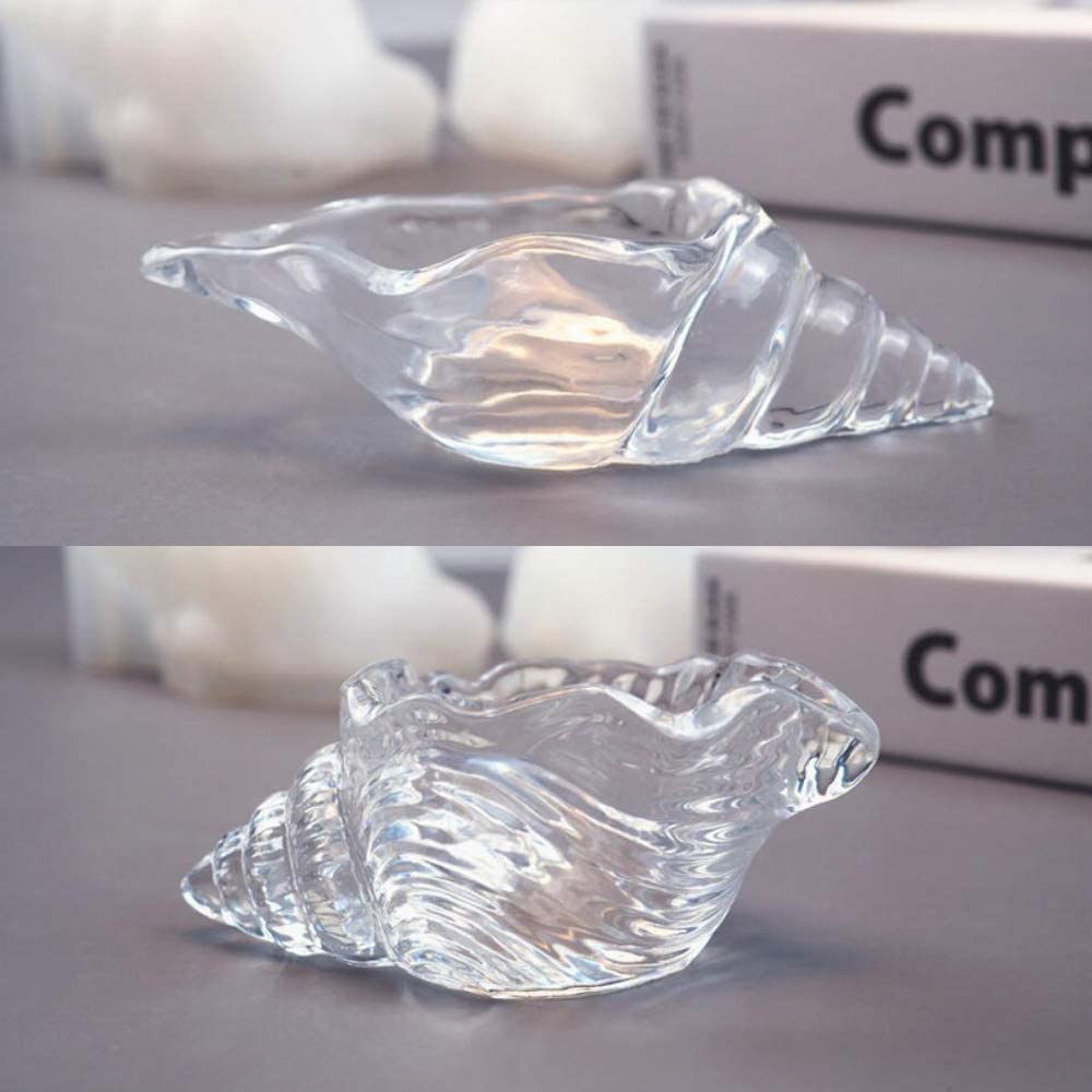 Conch Silicone Mold Creative Resin Tray for Making Jewelry Tray Resin Crafts