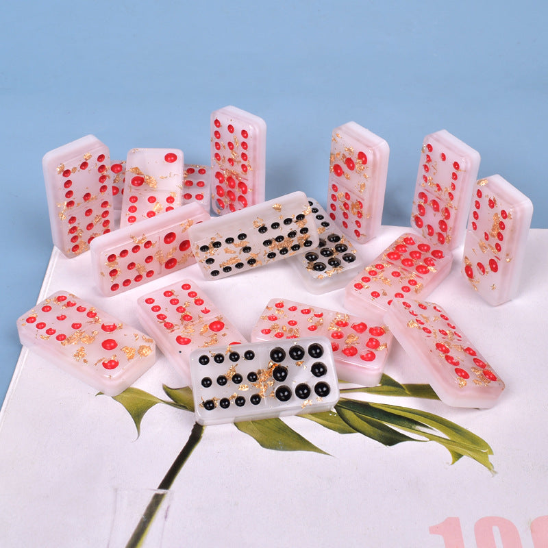 Domino Silicone Mold for Casting Resin Personalized Dominoes