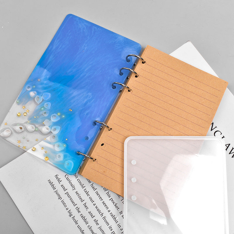 Silicone Notebook Mold Kit for Resin Cover A5 A6 A7 Notebook Resin DIY