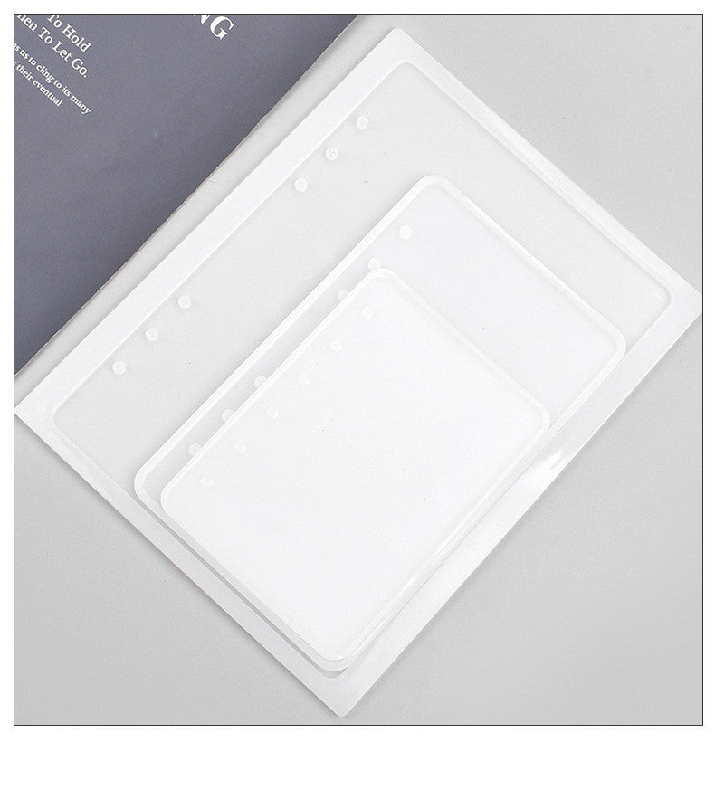 Silicone Notebook Mold Kit for Resin Cover A5 A6 A7 Notebook Resin DIY
