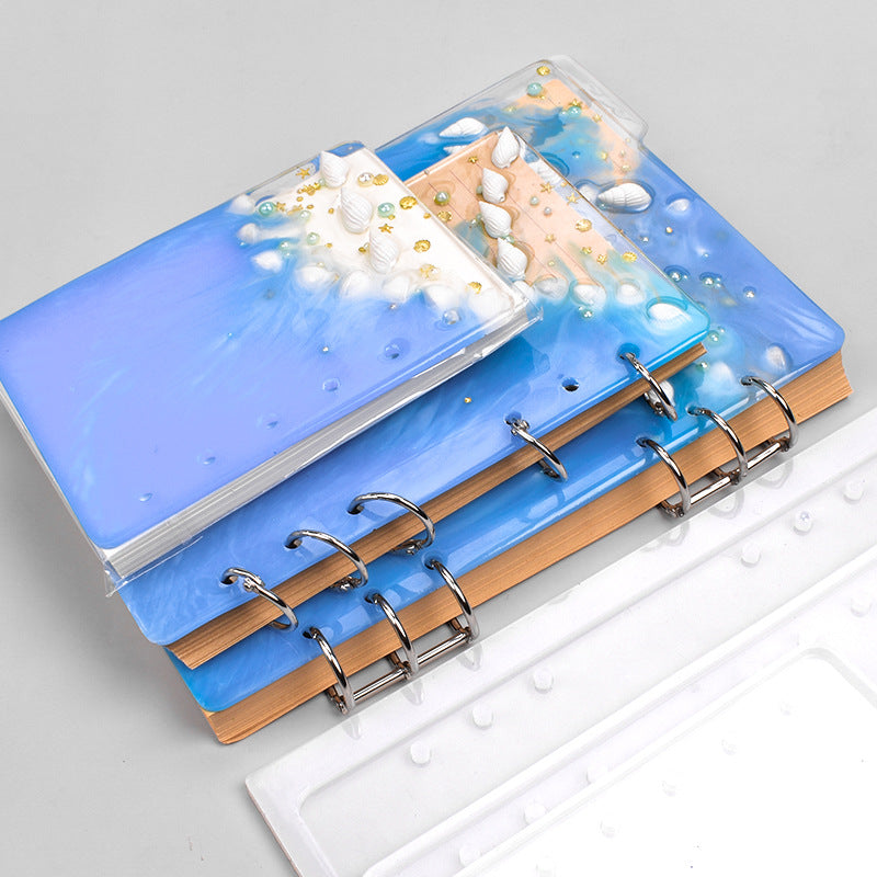 Silicone Notebook Mold Kit for Resin Cover A5 A6 A7 Notebook Resin DIY