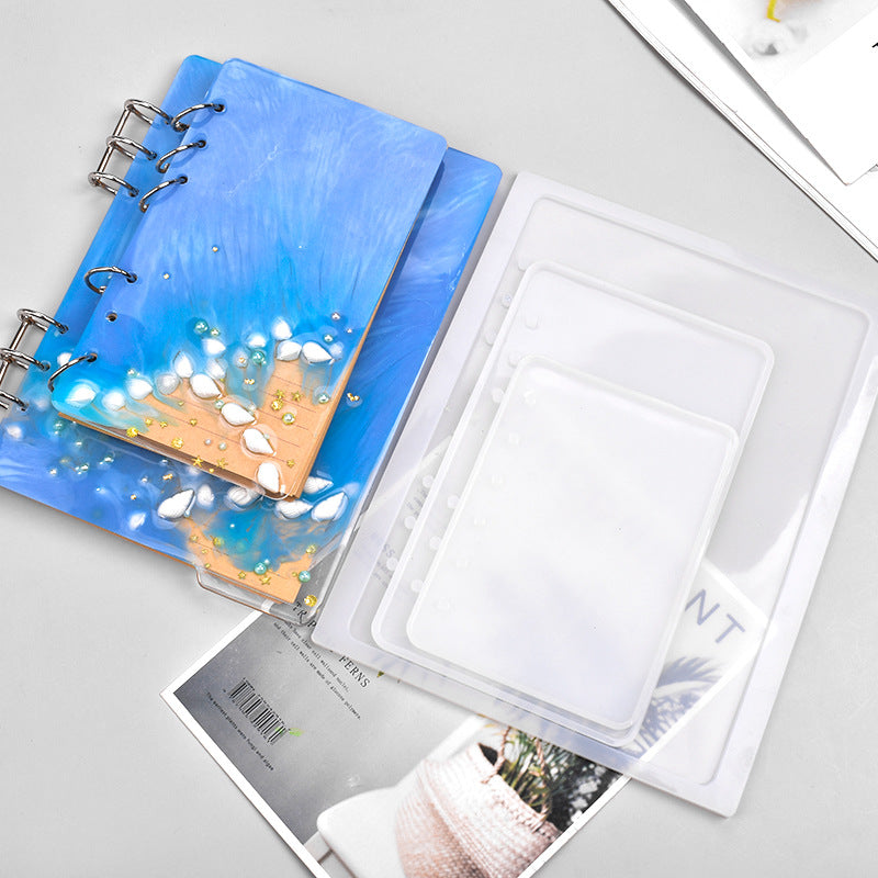 Silicone Notebook Mold Kit for Resin Cover A5 A6 A7 Notebook Resin DIY