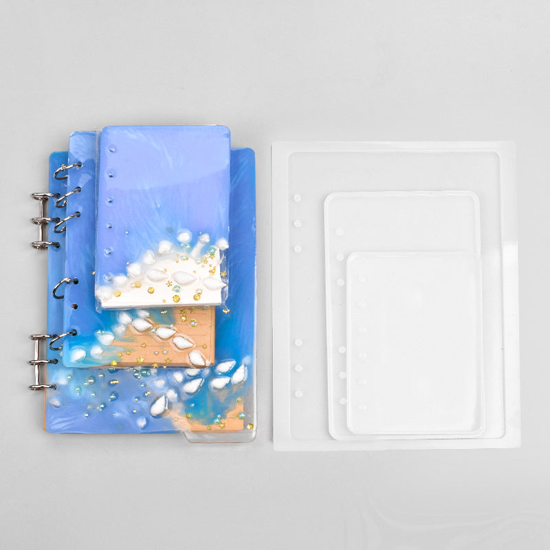 Silicone Notebook Mold Kit for Resin Cover A5 A6 A7 Notebook Resin DIY