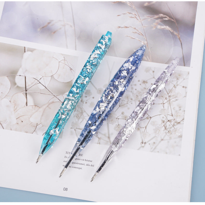 Silicone Ballpoint Pens Molds Epoxy Resin Casting Molds for DIY Resin Crafts Making