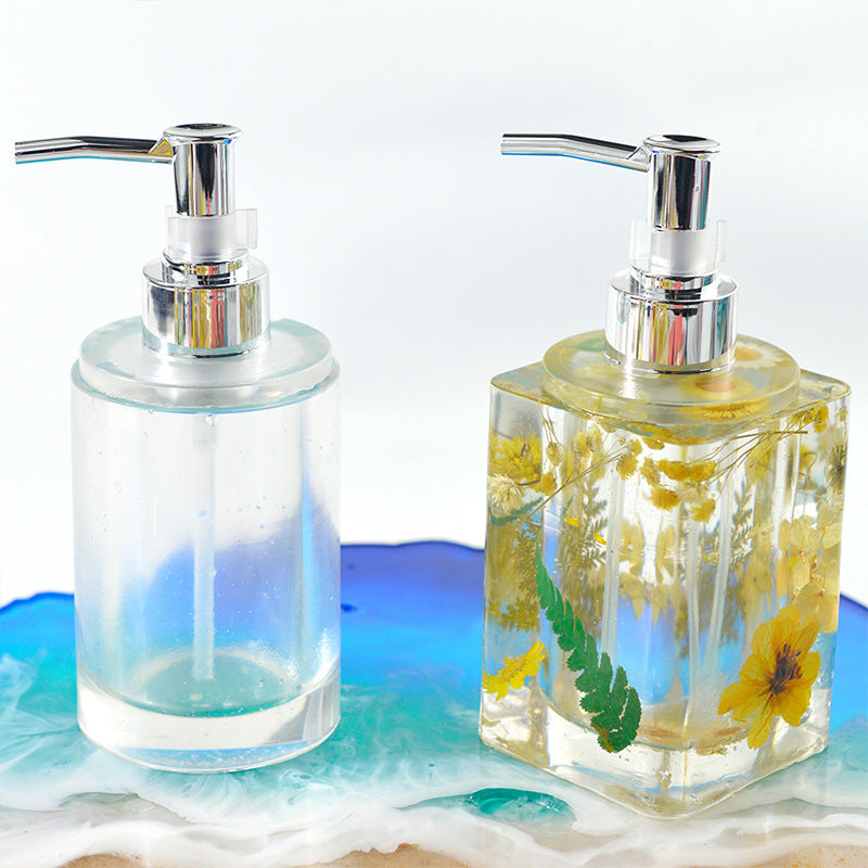 Perfume Bottle Silicone Resin Mold for Resin Squeeze Bottle Crafts Making