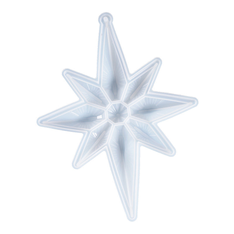 Octagonal Star Silicone Mold Diamond Star Silicone Mold for Resin Epoxy Craft Making
