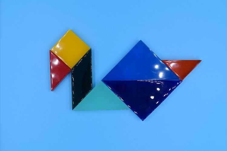Tangram Bracelet Mold Tic Tac Toe Silicone Mold for DIY Resin Craft Kids Adult Table Game Home Decoration