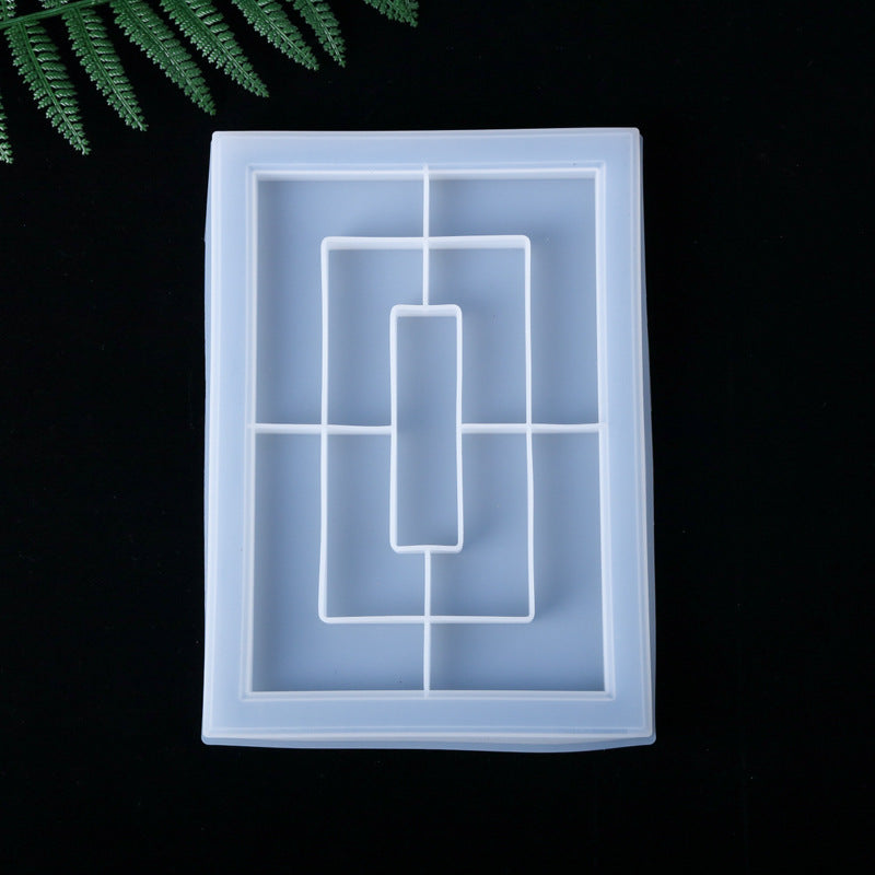 Silicone Tetris Cube Tray Molds for Making DIY Resin Crafts Toy