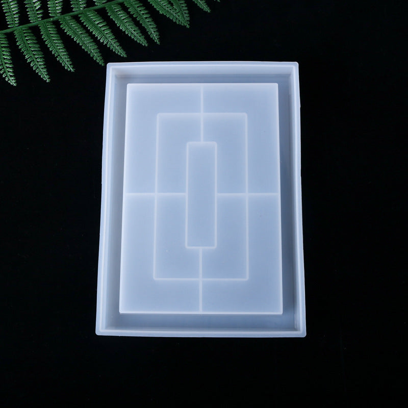 Silicone Tetris Cube Tray Molds for Making DIY Resin Crafts Toy