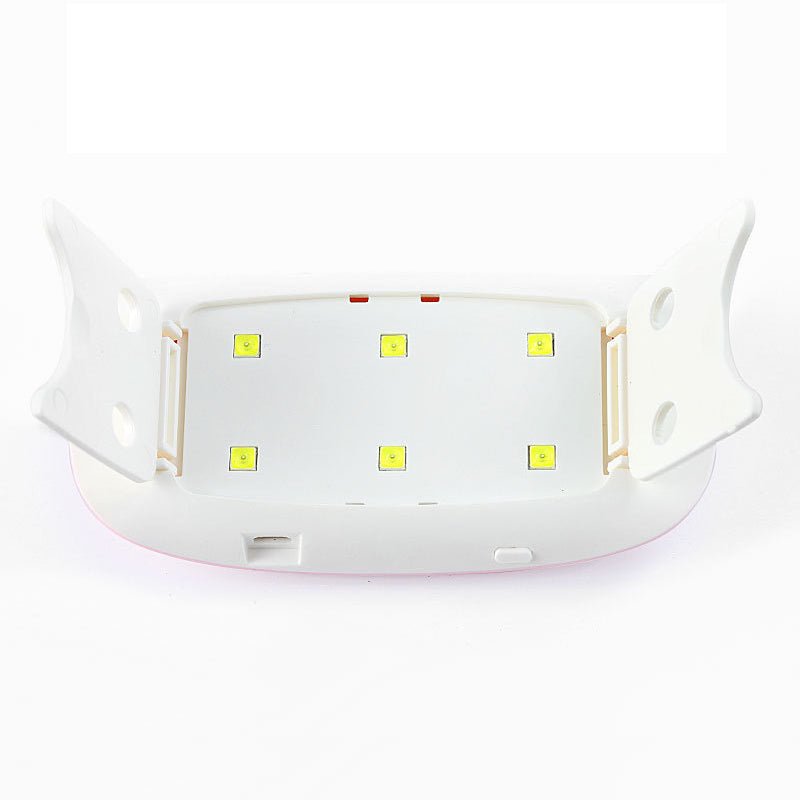 Mouse LED Phototherapy Lamp UV Nail Lamp Portable USB Nail Baking Lamp 6W
