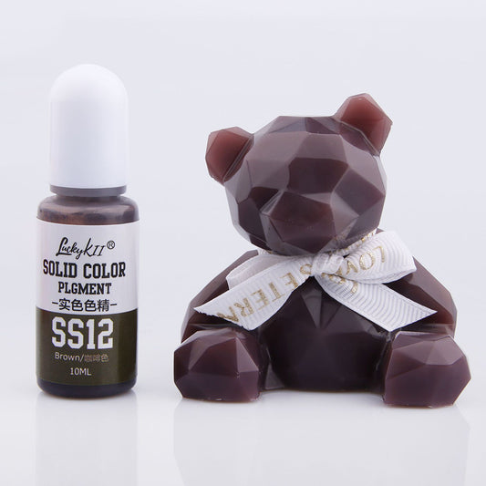 New 18 Colors Liquid Solid Pigment Opaque Pigment Oil Based Colorant Dye For DIY UV Epoxy Resin Art