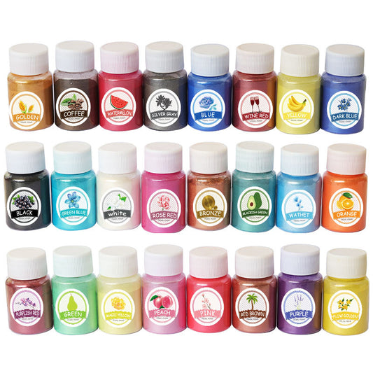 Mica Powder Pigment Pearl Powder Shimmer Mica Slime Pigment for Resin Epoxy Art