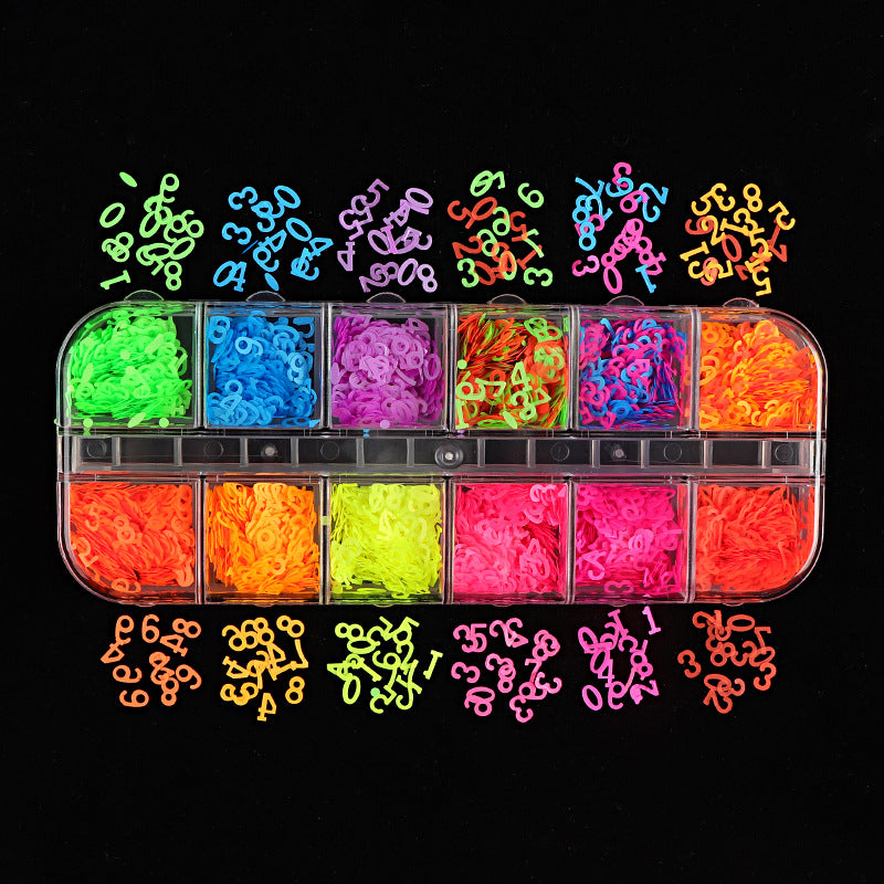 Wholesale Color Nail Art Glitter Sequins Butterfly Love Flowers Stars Manicure DIY Glitter Sequin