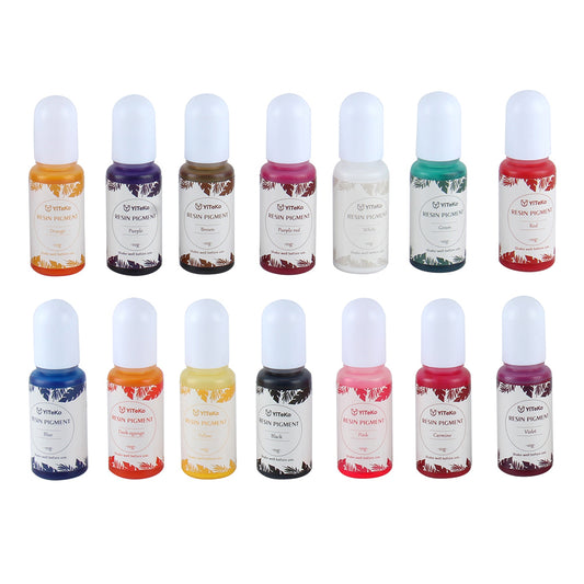 14 Colors High Quality Liquid Resin Pigment for UV Resin DIY Jewelry Crafts