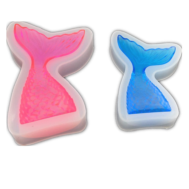 Mermaid Tail Ocean Silicone Molds for DIY Jewelry Tray Making Handmade Party Decoration