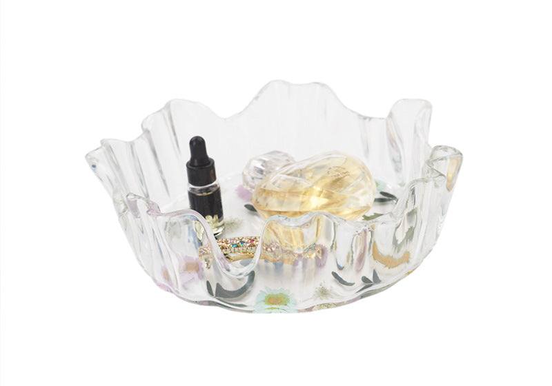 Crystal Epoxy Flower Pot Shelf Silicone Mold for DIY Crystal Resin Tray Making