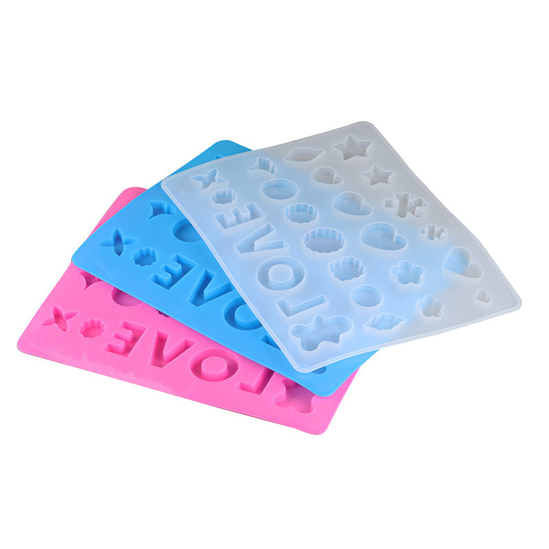Flower Love Mold for Resin Kit Components