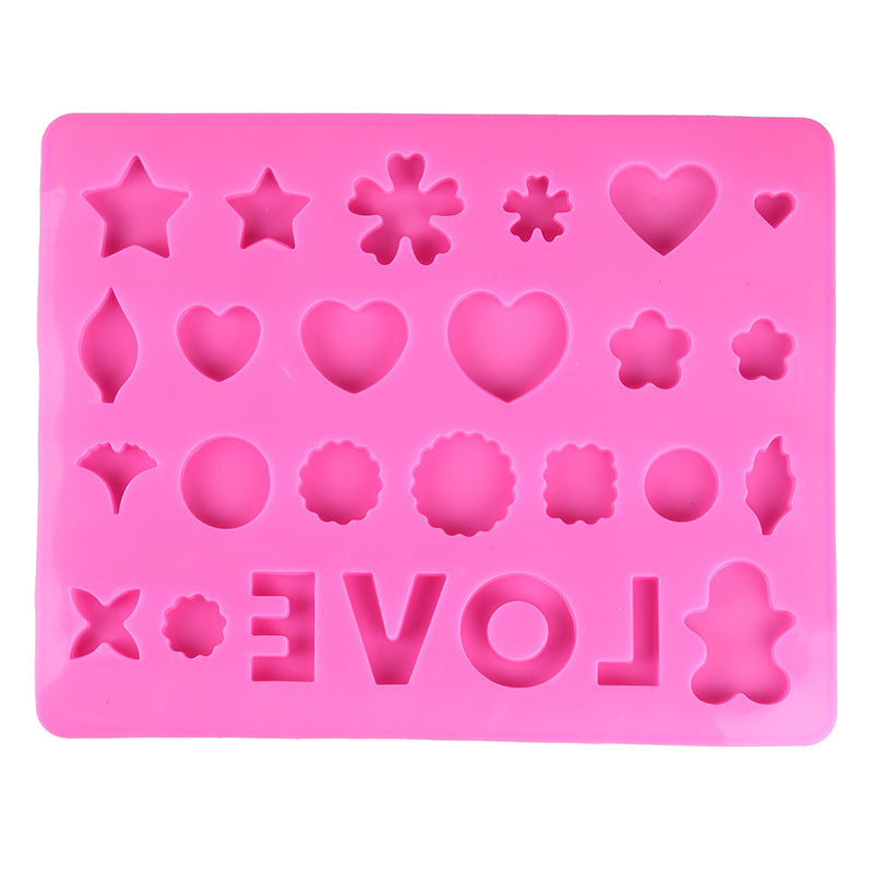 Flower Love Mold for Resin Kit Components