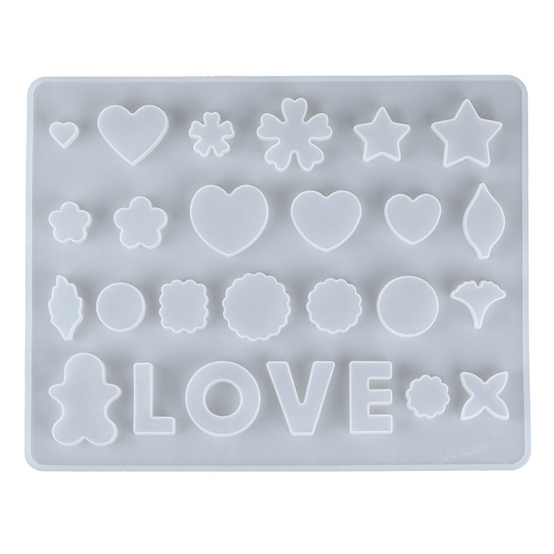 Flower Love Mold for Resin Kit Components