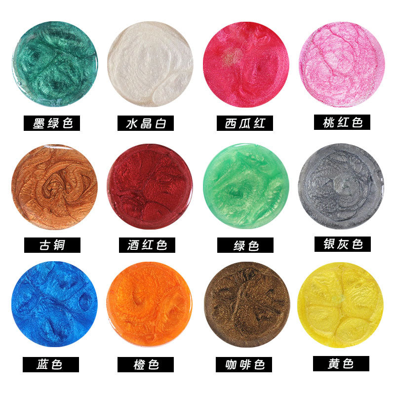 Mica Powder Pigment Pearl Powder Shimmer Mica Slime Pigment for Resin Epoxy Art