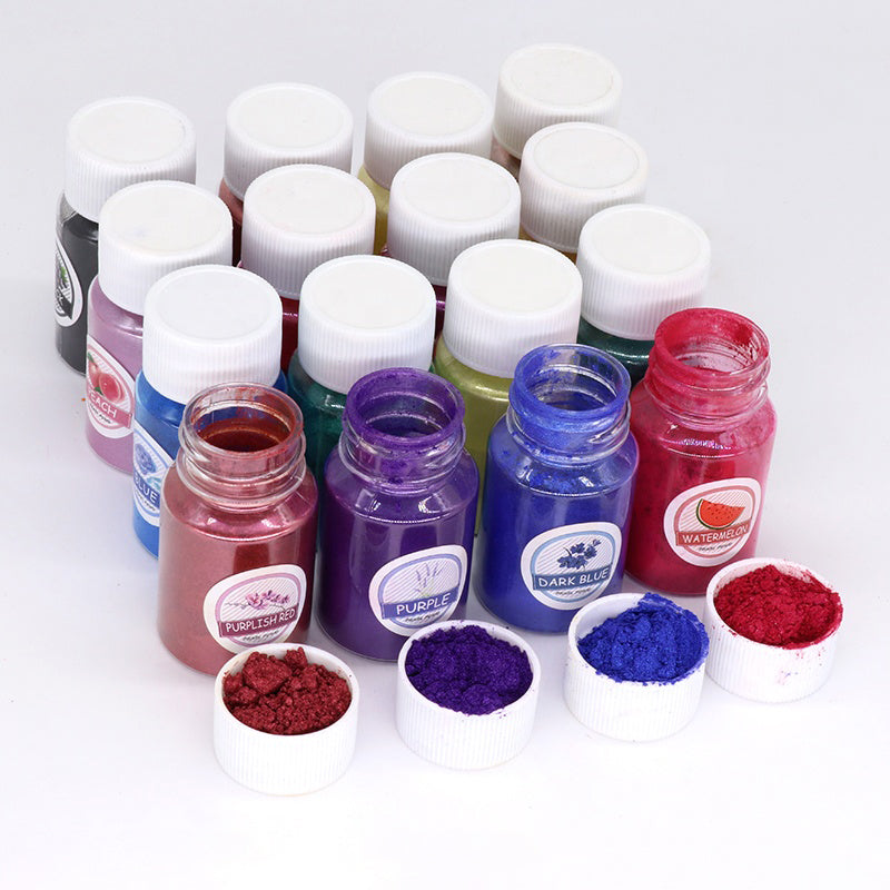 Mica Powder Pigment Pearl Powder Shimmer Mica Slime Pigment for Resin Epoxy Art