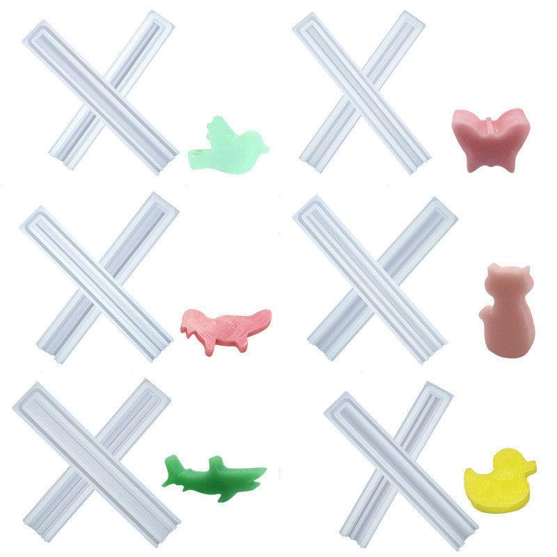 Various Shapes Sandwich Tube Silicone Molds for DIY Cake Roll Chocolate
