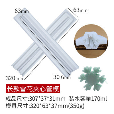 Various Shapes Sandwich Tube Silicone Molds for DIY Cake Roll Chocolate