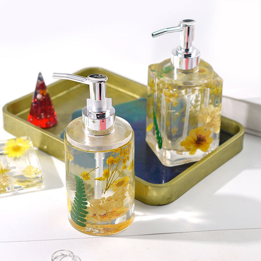 Perfume Bottle Silicone Resin Mold for Resin Squeeze Bottle Crafts Making