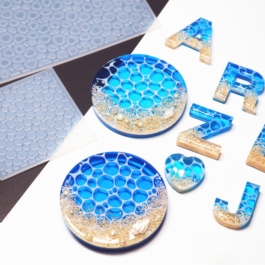 Ocean Silicone Water Ripple Mold for DIY Home Decoration Resin Crafts Making